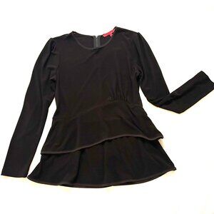 Narciso Rodriguez Black Long Sleeve Top